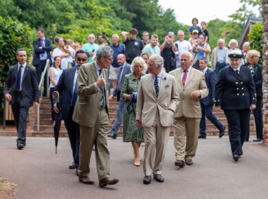 Cockington Court honoured by Royal Visit