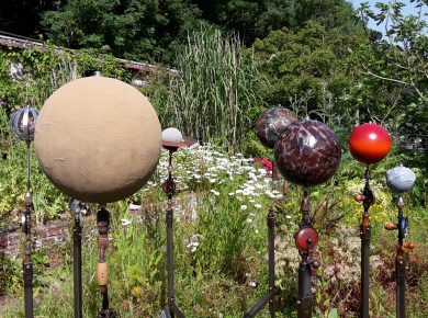 The aliens have landed: Cockington Court launches summer of fun with space-themed sculpture trail