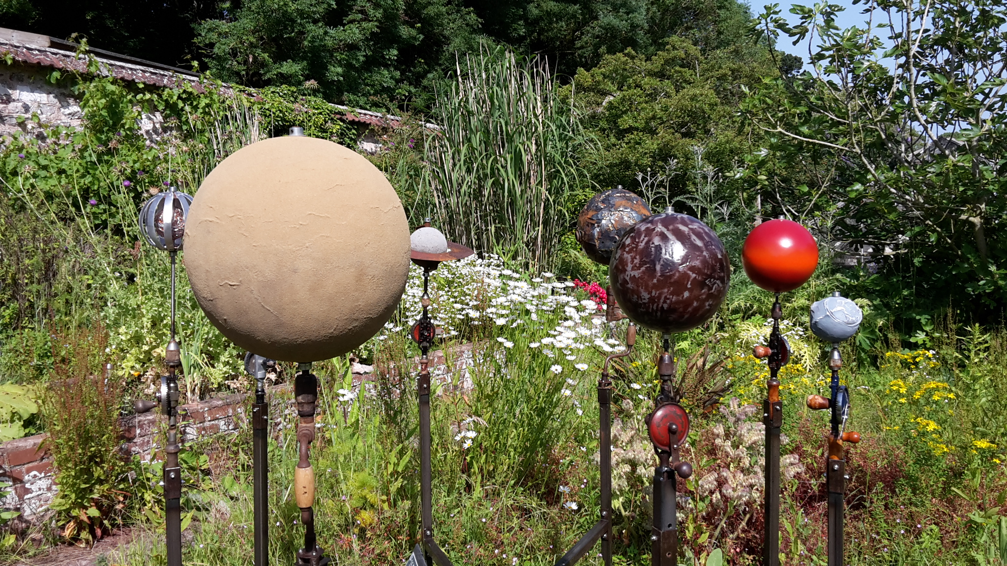 The aliens have landed: Cockington Court launches summer of fun with space-themed sculpture trail